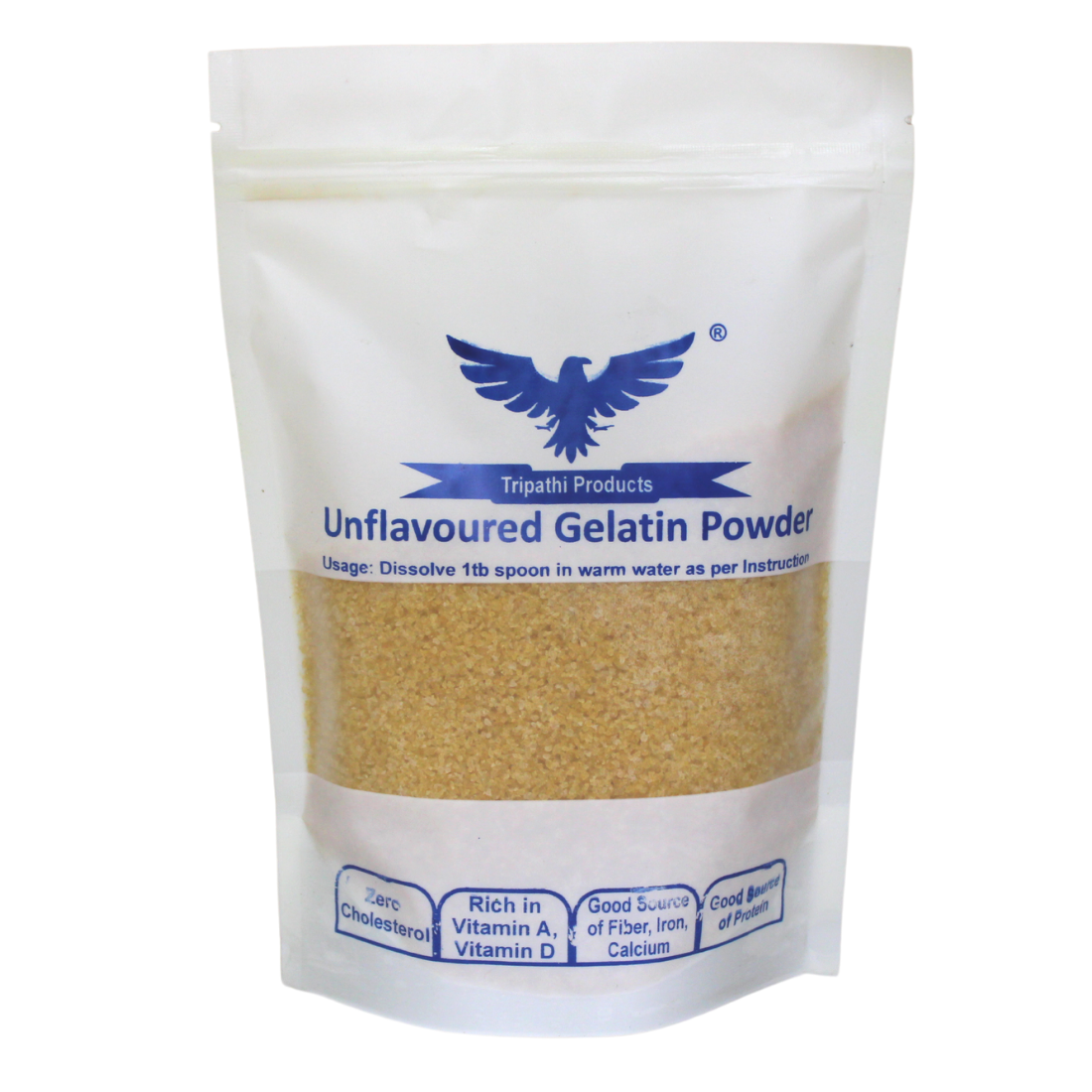 Unflavoured Gelatin Powder 400gm - Boost Your Culinary Creativity with This Pure Gelatin Powder