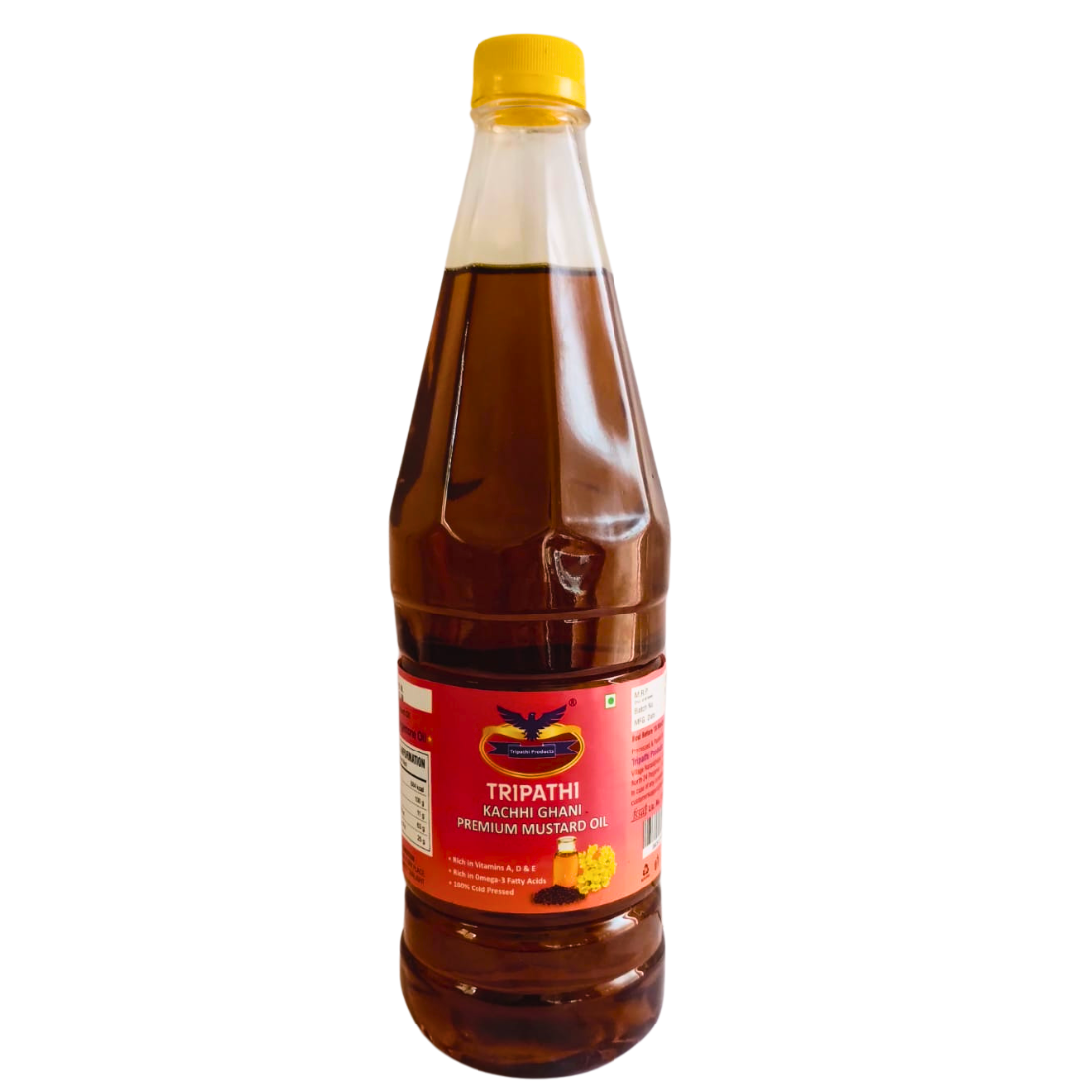 Tripathi Kachi Ghani Mustard Oil 900 ml