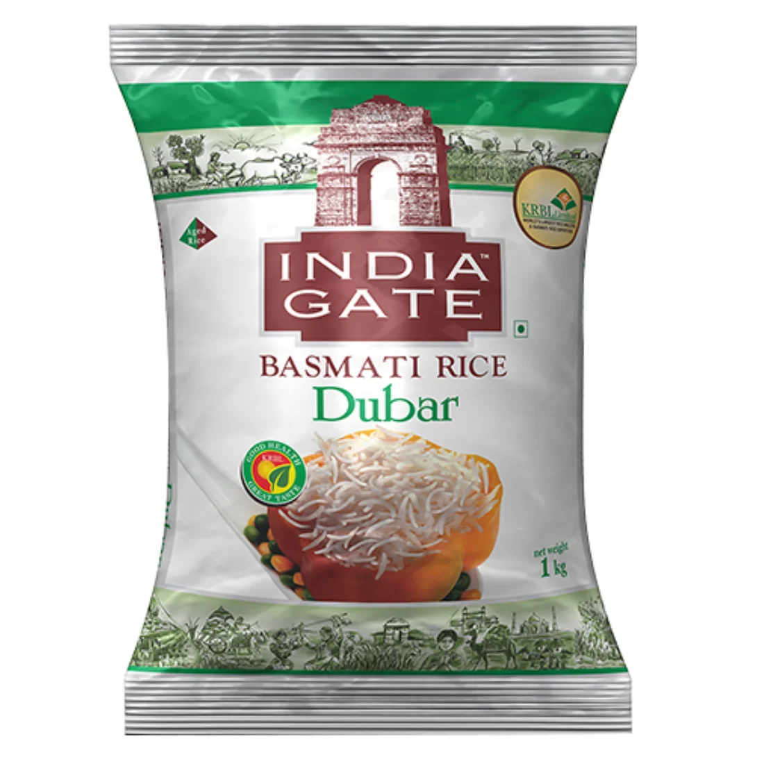India gate Dubar Rice 1 kg