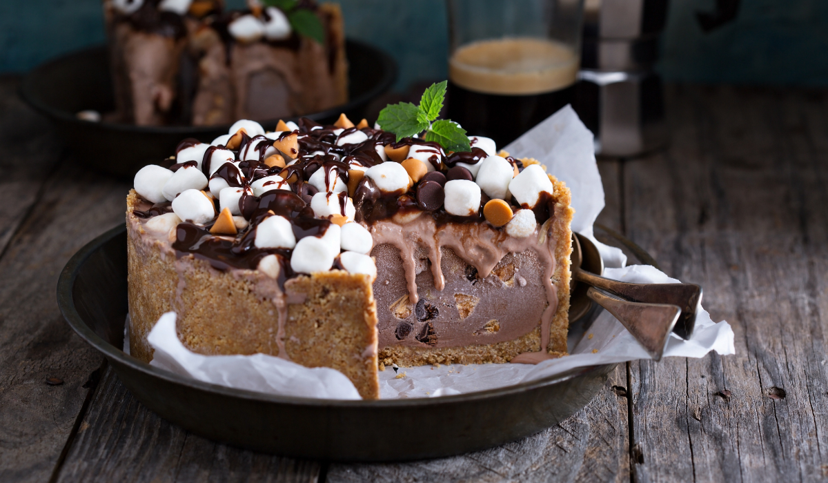 Chocolate Biscuit Ice Cream Cake Recipe